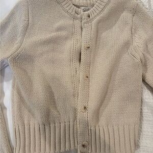 Small Jessica Simpson cream cardigan sweater button up